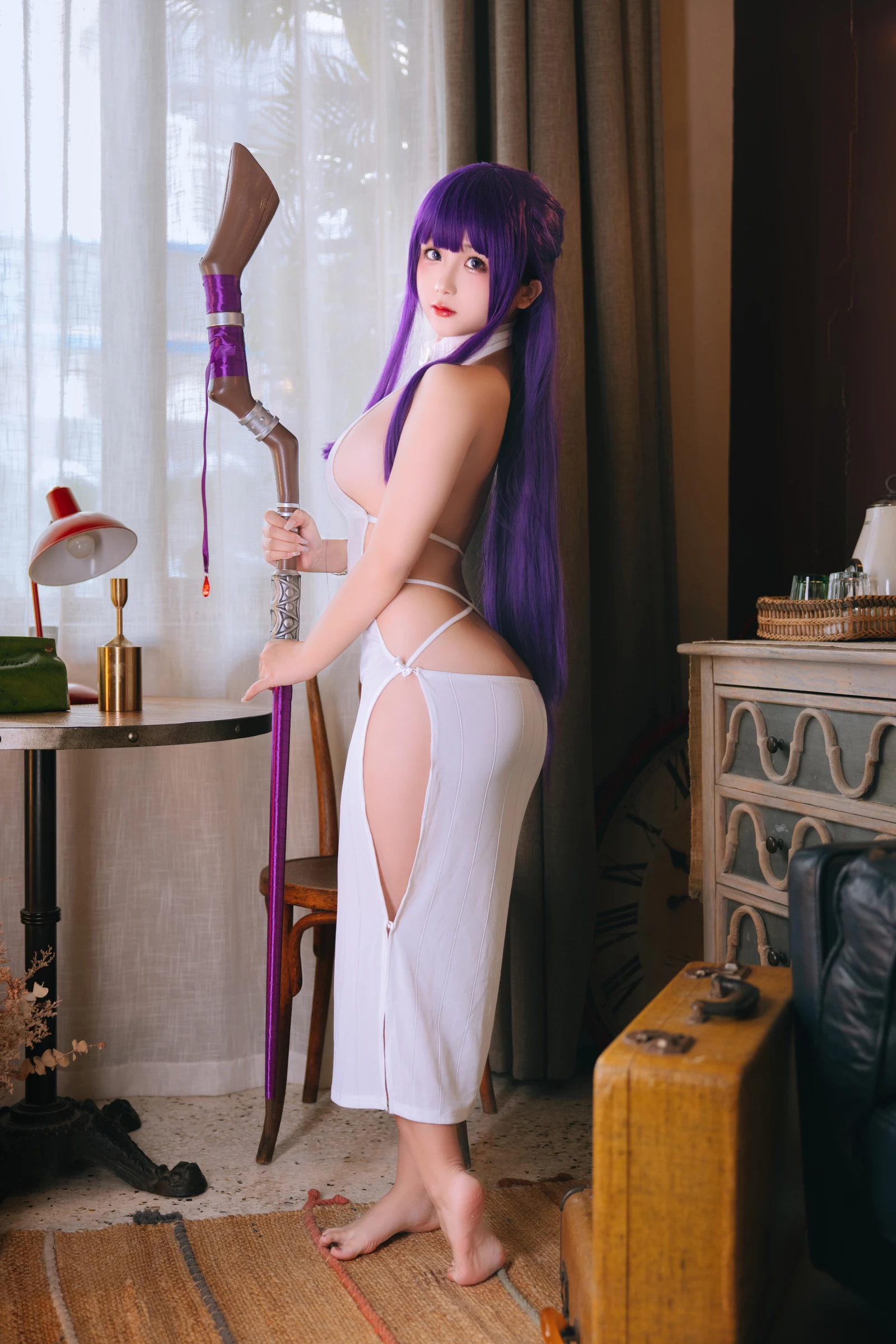 葬送的芙莉莲 费伦美女动漫博主性感Cosplay写真日奈娇