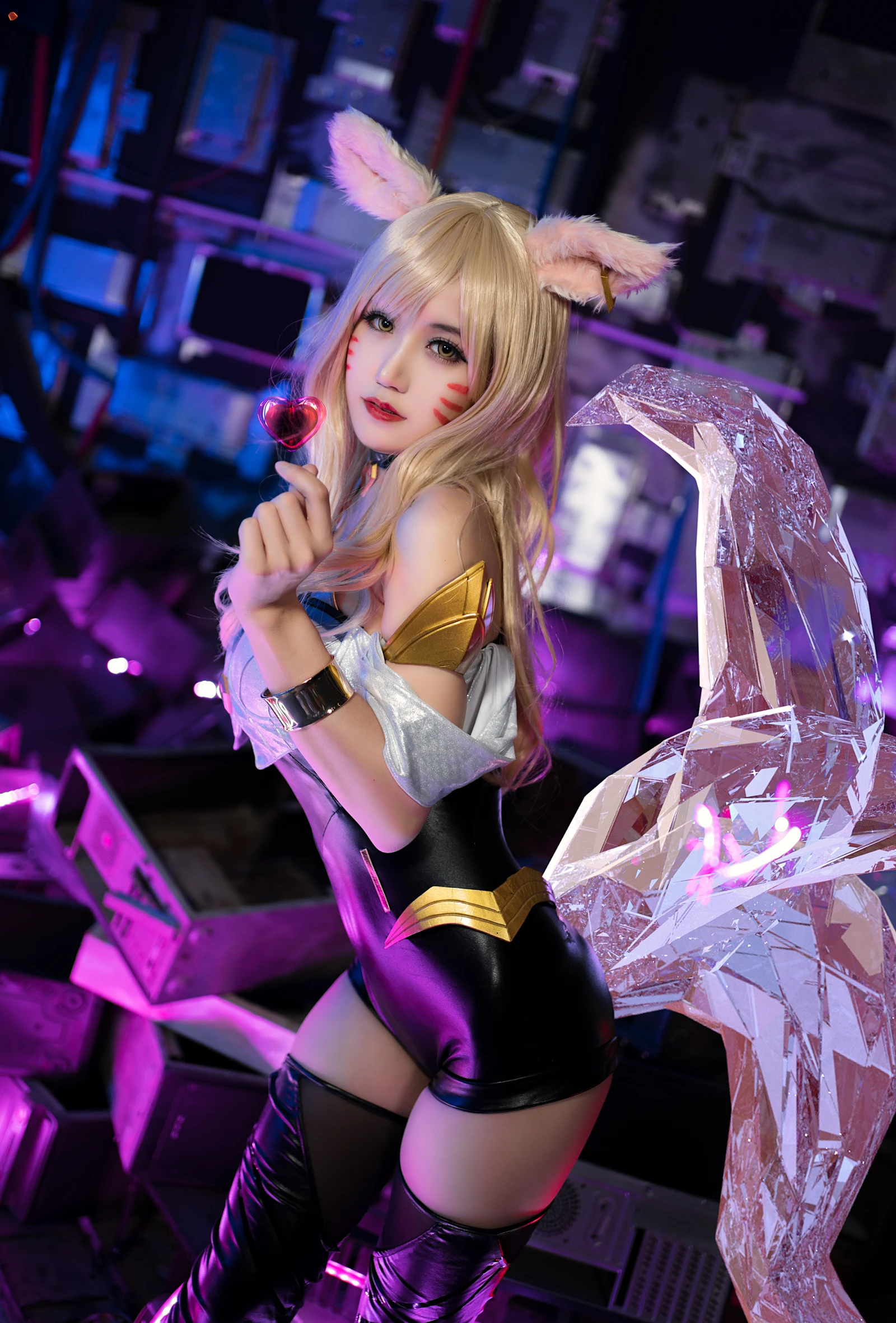 kda阿狸美女动漫博主性感Cosplay写真小仓千代w