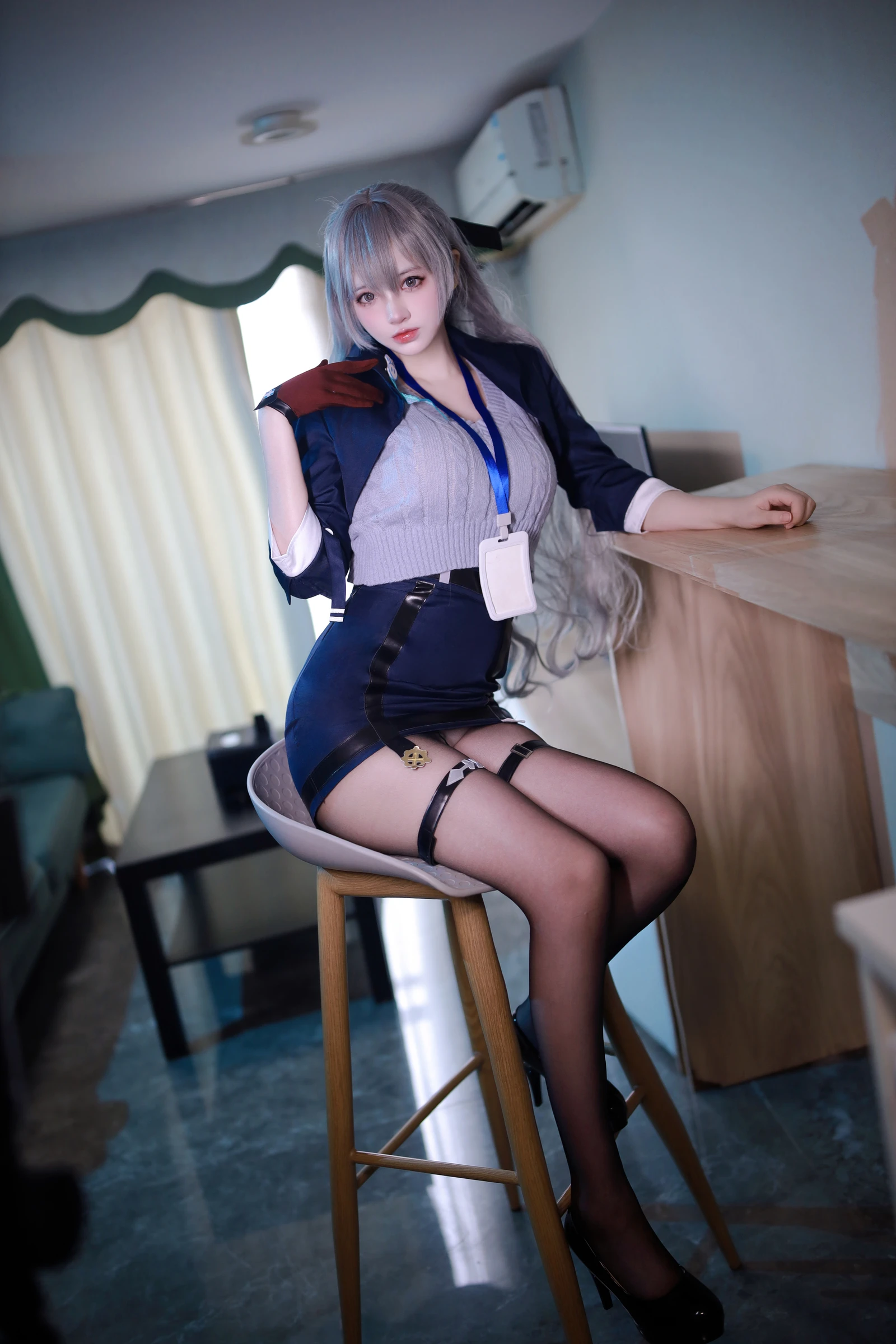 布洛妮娅美女动漫博主性感Cosplay写真疯猫ss