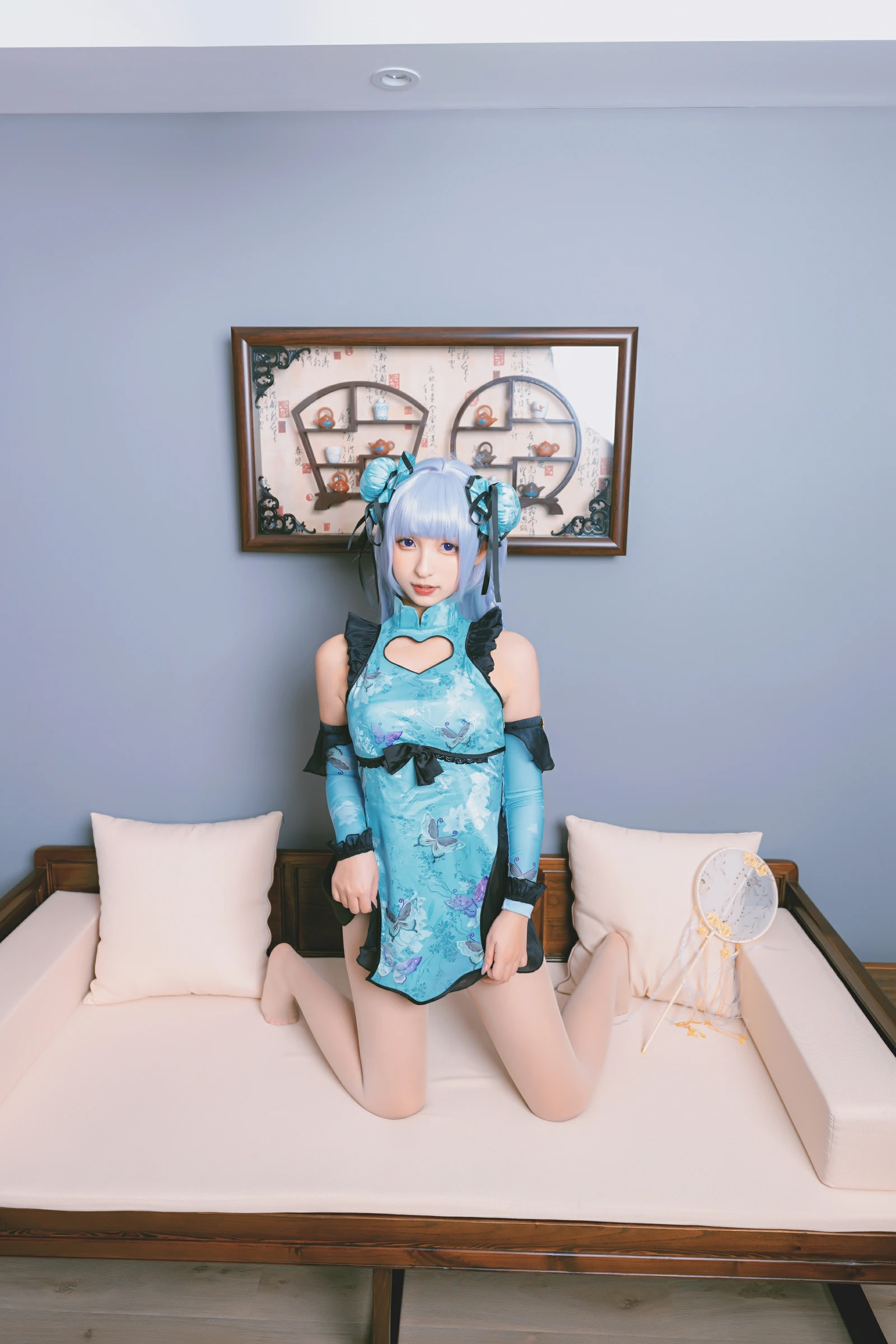 黛玉美女动漫博主性感Cosplay写真神楽板真冬